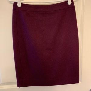 J Crew wool pencil skirt
